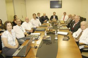 A reunião do Conselho de Administração foi realizada na sede da Imprensa Oficial, em BH