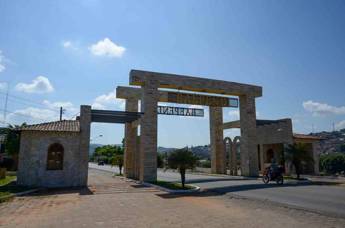 Portal de entrada para cidade de Baependi