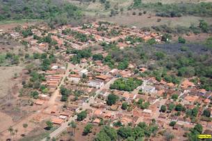 Vista aérea de São João do Pacuí, no Norte de Minas, cidade que registrou maior crescimento do IDHM 