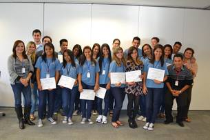 Dezoito menores aprendizes receberam certificado do curso de Competências Básicas para o Trabalho