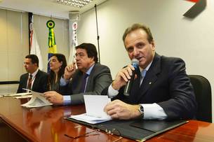 Secretário Bilac Pinto falou à imprensa sobre resultados e planejamento da Sedru em 2014 