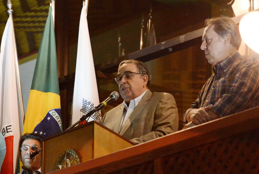 Em seu pronunciamento, Alberto Pinto Coelho agradeceu a participação da população de Itapecerica na busca pelo desenvolvimento do município