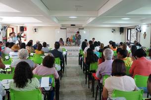 Participantes acompanharam debates e palestras sobre metodologias participativas e a construção de planos