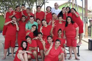O projeto foi realizado no Presídio Feminino José Abranches Gonçalves 