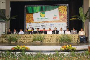 Abertura do evento reuniu diversas instituições ligadas ao setor produtivo da banana