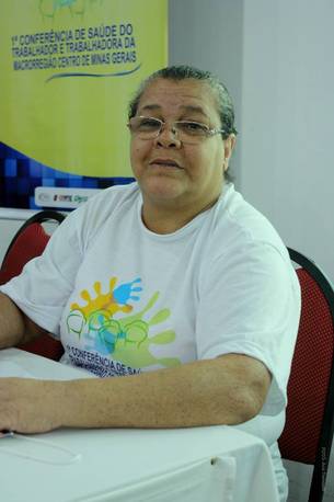  Gislene Gonçalves do Reis, de 61 anos, conta que sua participação começou antes do SUS