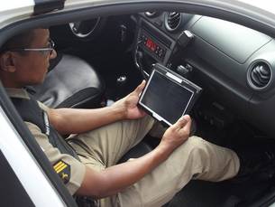 Tablet tem potencializado policiamento em Guaranésia