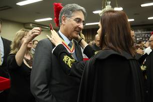 Governador Fernando Pimentel recebe homenagem no STM