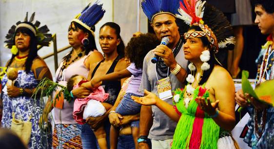 Abertura do I Encontro Estadual de Povos e Comunidades Tradicionais, em Belo Horizonte