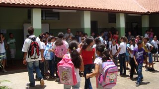 Escola Estadual Professora Heroína Torres, em Coluna, no Leste de Minas
