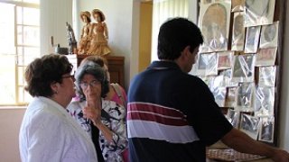 Após a reunião, a secretária Ana Lúcia Gazolla visitou o Memorial Helena Antipoff