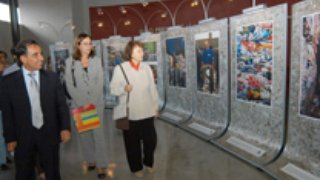 Andrea Neves e Danielle Mitterrand visitaram o Centro Mineiro de Referência em Resíduos