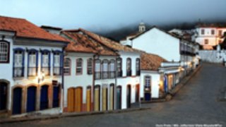 O casario histórico é uma das atrações de Ouro Preto
