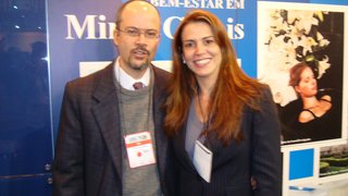 Ministro do Turismo, Luiz Barreto, e secretária de Estado de Turismo, Érica Drumond