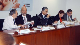 A reunião do Coind aconteceu na sala Guimarães Rosa no BDMG