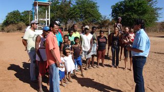 Comunidades rurais de Várzea da Palma recebem água tratada
