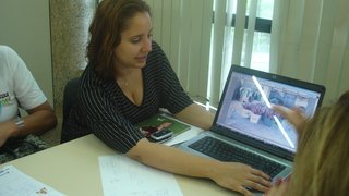 Coordenadora do seminário Mineiro de Floricultura, Thyara Ribeiro