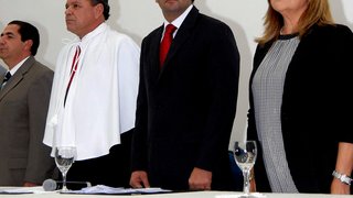 Aécio Neves recebeu homenagem da Universidade Federal de Lavras