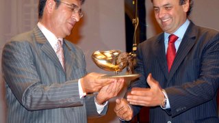 Governador recebeu, em nome do Estado de Minas Gerais, o prêmio “Empreendedores do Café”