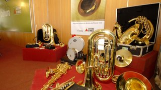 Foram entregues 1.887 instrumentos musicais para 162 bandas de 149 municípios mineiros