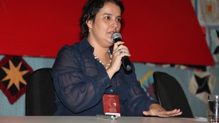 A gerente executiva do Pólo de Excelência em Recursos Hídricos, Magda Greco