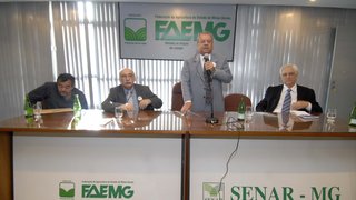 O ex-ministro da Agricultura, Alysson Paulinelli, participou da arbertura do evento