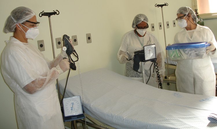 Hospital faz atendimento exclusivo para os casos da Influenza A H1N1