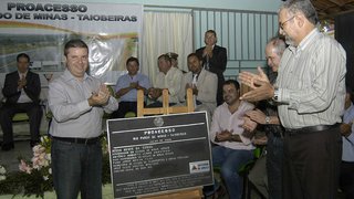 Vice-governador inaugurou trecho do Proacesso em Rio Pardo de Minas