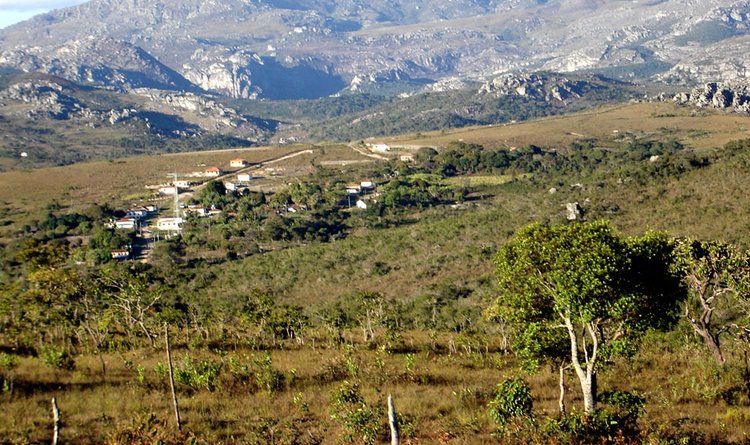 Localidade de Capivari, no Serro, um dos acessos ao Pico do Itambé