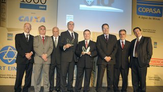 Copasa recebe prêmio de melhor empresa brasileira