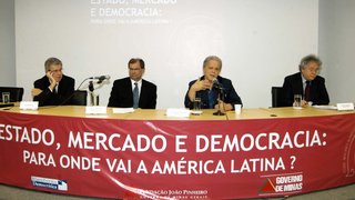 Na manhã as discussões giraram em torno do tema: O capitalismo de estado está de volta ao Brasil?
