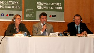 I Fórum dos Atores discute cooperação entre Minas e França