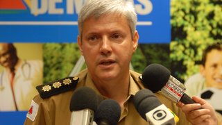 Chefe do Gabinete Militar do Governador, coronel Eduardo Mendes de Souza