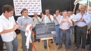 Inauguração do trecho entre os municípios de José Gonçalves de Minas e Leme do Prado