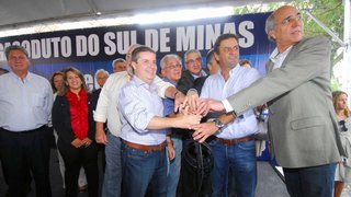 Governador inaugura primeira fase do gasoduto do Sul de Minas