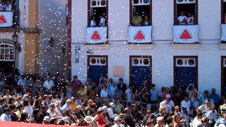 Festa durante solenidade em Ouro Preto