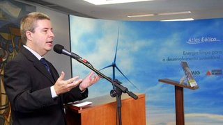 O governador Antonio Anastasia lançou o Atlas Eólico de Minas Gerais
