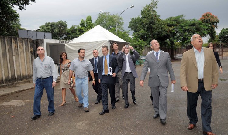 Representantes da FIFA realizaram vistoria nas obras do Mineirão