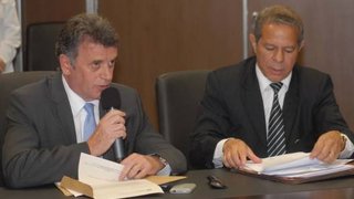 Secretários Sérgio Barroso e Simão Cirineu