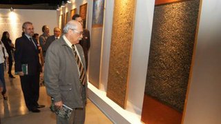 Secretário José Carlos Carvalho visitou a exposição