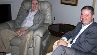Governador Antonio Anastasia visita ex-governador Hélio Garcia