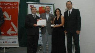 José Cláudio Junqueira entregou o prêmio para representantes da Votorantim