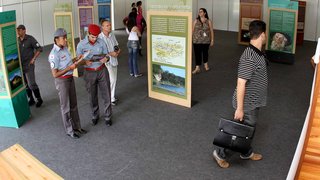 Exposição do Parque Estadual do Sumidouro pode ser vista no prédio Gerais