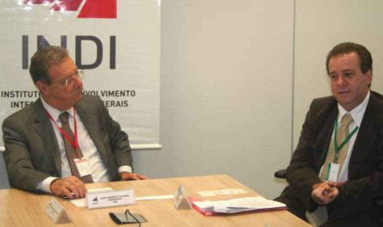 Presidente do Indi, José Álvares, e o diretor-executivo da Yoki, Luiz Lozio