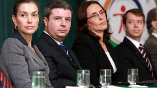 Renata Vilhena, Antonio Anastasia, Andrea Neves e Adriano Magalhães