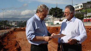 Obras em parceria do Governo de Minas e Prefeitura de Belo Horizonte são vistoriadas