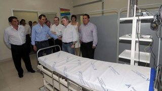 Governador Anastasia visitou instalações do Pronto Socorro de Taiobeiras