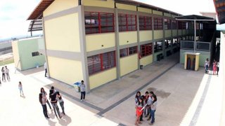 O Governo de Minas investiu R$ 3,6 milhões na construção da escola estadual