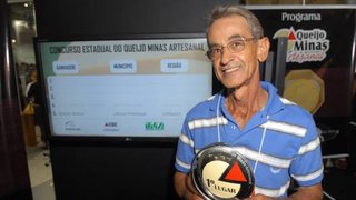 Vencedor do concurso, José Baltazar da Silva, de São Roque de Minas