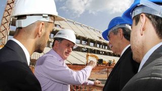 Estádio Independência recebe visita de comissão de deputados da Assembleia Legislativa